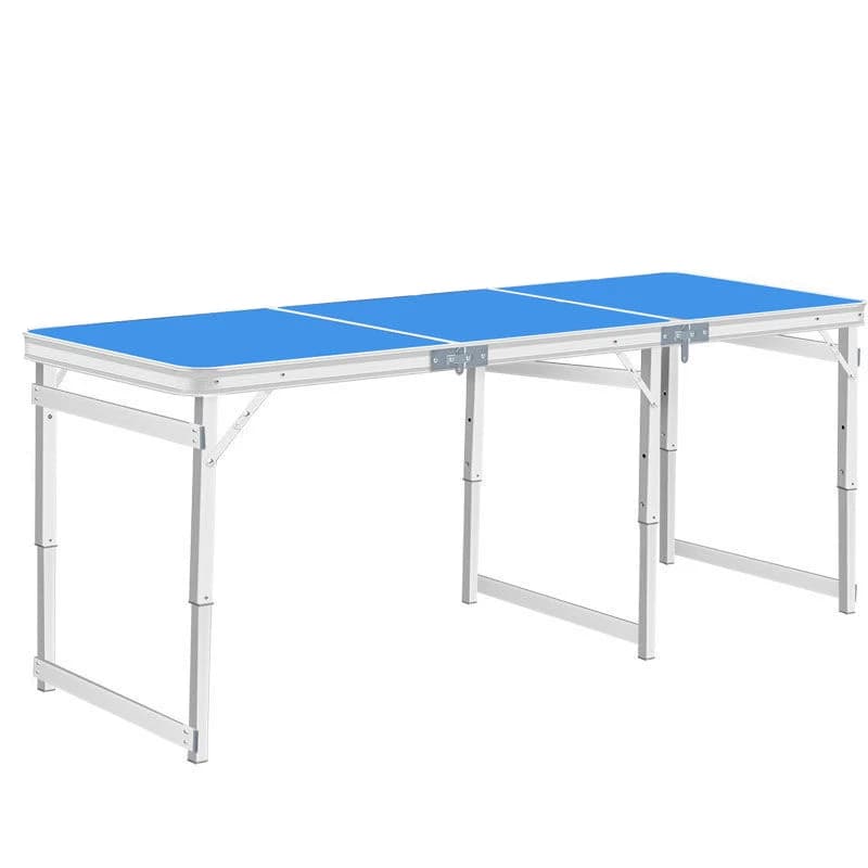 1.8M Outdoor Folding Table Camping Night Market Stall Portable Table Camping Barbecue Table Aluminum Alloy Study Table