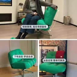 Light Luxury, Single, Medieval, Lazy, High-end, Living Room, Seat, Leisure Chair, Sofa, Chair