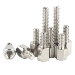 UNC #4-40 Copper/Iron Nickle-plated 304 Stainless Steel Hex Standoff Male-Female Spacer Column Spacer For PCB Board Motherboard