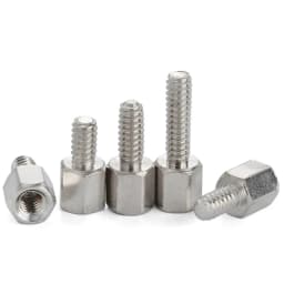 UNC #4-40 Copper/Iron Nickle-plated 304 Stainless Steel Hex Standoff Male-Female Spacer Column Spacer For PCB Board Motherboard