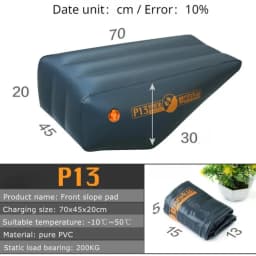 Car Inflatable Mattress Car Gap Filling Pad Rear Seat Footstool Car Travel Camping Air Bed Cushion Trunk Booster Cushion