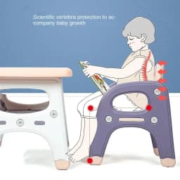 Learning Table and Chair Set for Kids Small Kindergarten Desk Baby Writing Table Plastic Play and Study Desk