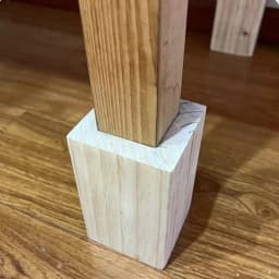 Table Floor Mat Height Increase Solid Wood Bed Legs Table and Chair Sofa Legs Raise the Table Legs Height Increasing Furniture