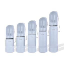 New Design Pet Feeder 3-in-1 Water Food Container Pet Bowl Stainless Steel 14oz Travel Insulated Water Bottle