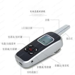Mini Handheld Intercom Small Wireless Lavalier Intercom Hotel Restaurant Barber Shop Small Micro Intercom