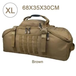 LQARMY 25L 45L 80L Tactical Military Backpack Gym Duffle Bag for Men Camping Sports Travel Workout Weekender Deployment 3 in 1