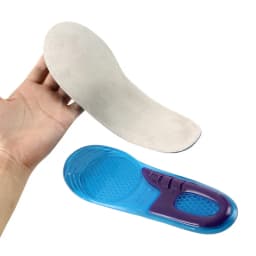 1Pair Gel Shoes Insole Men Women Silicone Insoles orthopedic Massaging Shoe Inserts Shock Absorption Shoe pads
