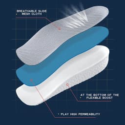 1Pair Height Increase Half Insoles boost Shock Absorbing Sports Shoes Insole for Feet Men Women 1.5/2.5/3.5CM Growing Shoe Pads