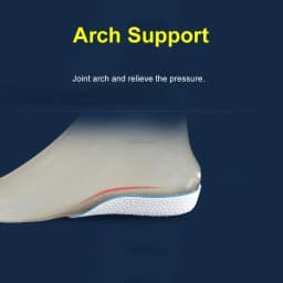 1Pair Height Increase Half Insoles boost Shock Absorbing Sports Shoes Insole for Feet Men Women 1.5/2.5/3.5CM Growing Shoe Pads