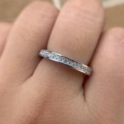 Newshe 925 Sterling Silver Straight Stackable Wedding Ring Engagement Band for Women Trendy Jewelry Size 5-10