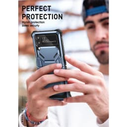 I-BLASON For Samsung Galaxy Z Flip 4 Case 2022 Armorbox Full Body Heavy Duty Shock Reduction Case with Built-in Screen Protector