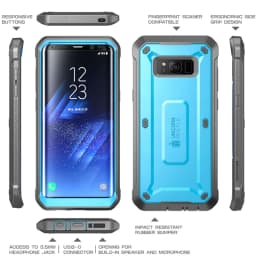SUPCASE Cover For Samsung Galaxy S8 5.8 inch WITH Built-in Screen Protector Unicorn Beetle UB Pro Full-Body Rugged Holster Case