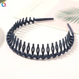 Fashion Simple Headdress Solid Color Resin Hair Comb Hairbands For Women Headband Hair Hoop Bezel With Teeth Hair Accessories