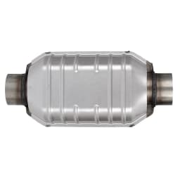 Universal 2.5" Performance Universal Catalytic Converter 13" Length with Heat Shield Stainless Steel High-Flow Performance