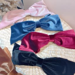 2021Retro Personality Exaggeration Barrette Bow Velvet For Women Girls Elegant Bow Vintage Hair Clip Prom Hair Accessories Party