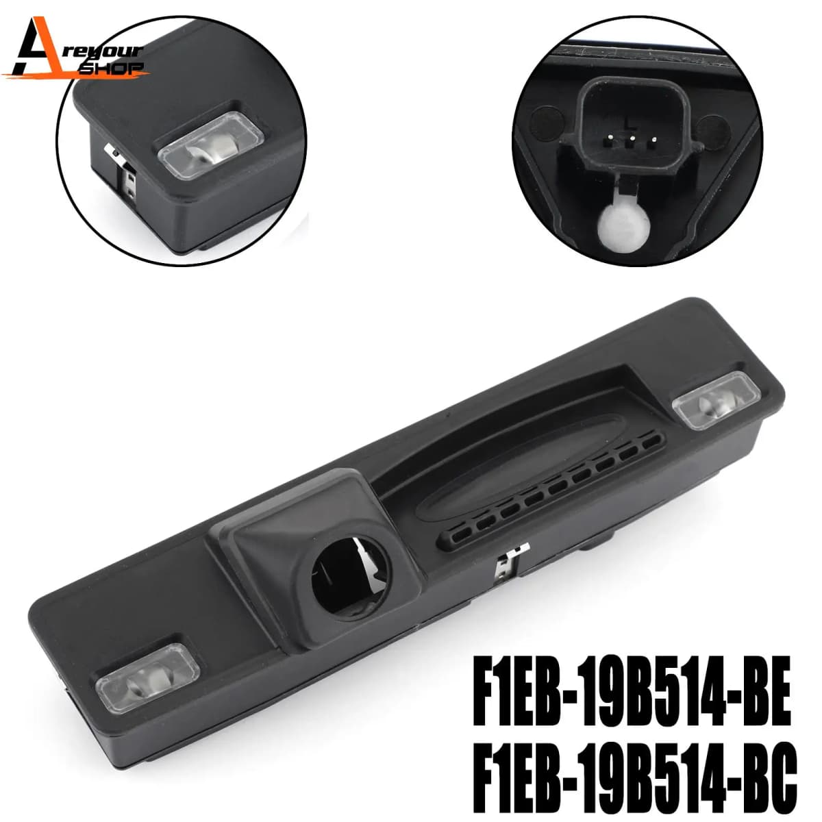 Areyourshop Boot Tailgate Handle Trunk Handle Switch for Ford Focus ST 2012-2018 F1EB19B514BC F1EB-19B514-BE F1EB19B514BE Car