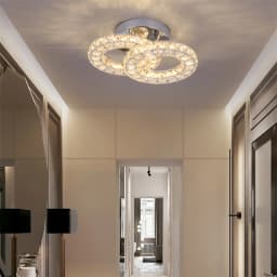 K9 Crystal Led Ceiling Light Living Room Decoration Modern Chandelier Indoor Lighting Fixtures Bedroom Home Decor Ceiling Lamps