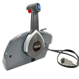 For OMC BRP Johnson Evinrude side surface mounted remote control box 5006180 with trim switch