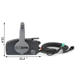 Outboard Remote Control Box For YAMAHA side mount 703-48207-22 703-48207-17 10pin pull and push