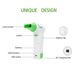 Portable Wireless Hair Dryer with Charging USB Battery Hot and Cold Blower Suitable for Outdoor Baby Pet Personal Care Tools
