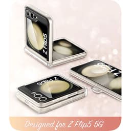 For Samsung Galaxy Z Flip 5 Case 5G (2023) I-BLASON Cosmo Slim Stylish Protective Bumper Phone Case With Hinge Protection