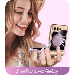 For Samsung Galaxy Z Flip 5 Case 5G (2023) I-BLASON Cosmo Slim Stylish Protective Bumper Phone Case With Hinge Protection