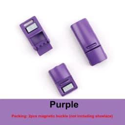 Matte Metal Shoelace Magnetic buckle Shoelaces magnetic Lock 28colors Shoes Accessories Sneaker Kits Metal Laces Buckle