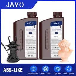 JAYO Standard/ABS-Like/Plant based /Like PAResin 2KG 395-405nm UV Curing Photopolymer Rapid Resin for LCD/DLP/SLA 3D Printer
