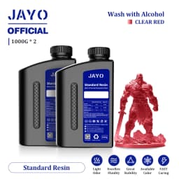 JAYO Standard/ABS-Like/Plant based /Like PAResin 2KG 395-405nm UV Curing Photopolymer Rapid Resin for LCD/DLP/SLA 3D Printer