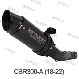 CBR300R Exhaust System Slip on For Honda CBR300R CBR300 CB300F CB300R 2008-2022 Modified Muffler Middle Link Pipe