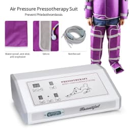 Air Pressure Slimming Suit Weight Loss Pressotherapy Sauna Suit Lymphatic Drainage Body Massage