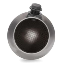 Universal 2.5" Inlet/Outlet 400 cell Weld-On Catalytic Converter 11" Length Stainless Steel High-Flow Performance