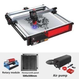 Twotrees TS2-10W Laser Engraver Machine 80W 450x450mm Compressed Spot Technology LaserGRBL LightBurn Wifi Horizontal Gyroscope