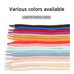 1Pair Round Thickened 0.9CM Boot Laces for Shoes Quality Original SB Dunk AF1 Sneakers Shoelaces 140/160/180cm Shoe Accessories