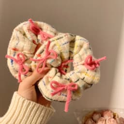 Sweet Soft Plush Wide Hair Rope Womens Girls Ponytail Holder Hair Tie Fluffy Rubber Band Towel Fabric Hair Band Hair Accessories