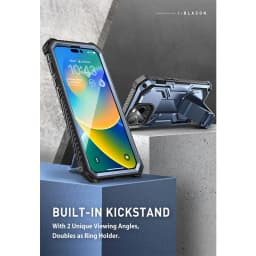 I-BLASON For iPhone 14 Pro Case 6.1" Armorbox Full-Body Dual Layer Rugged Holster Bumper Case with Built-in Screen Protector