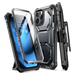 I-BLASON For iPhone 14 Pro Case 6.1" Armorbox Full-Body Dual Layer Rugged Holster Bumper Case with Built-in Screen Protector