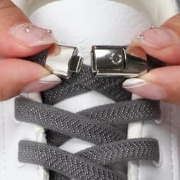 New Press Lock Shoelaces Without ties 8MM Width Flat Elastic Laces Sneakers Kids Adult No Tie Shoe laces for Shoes Accessories