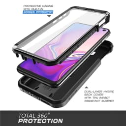 For Samsung Galaxy S10e Case 5.8 inch UB Pro Full-Body Rugged Holster Protective Case with Built-in Screen Protector & Kickstand
