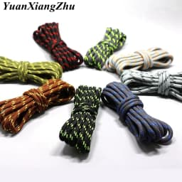 1Pair outdoor sport casual 19Colors round shoelaces hiking slip rope shoe laces sneakers boot shoelaces strings100/120/140/160CM