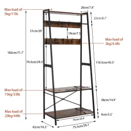 Heavy Duty Large Metal Clothes Rail Storage Garment Shelf Hanging Display Stand Rack