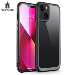SUPCASE UB Style Premium Hybrid Protective Bumper Case For iPhone 14 (2022)/For iPhone 13 (2021) 6.1" Clear Back Cover Case