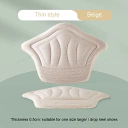 5D Comfort Heel Sticker Shoe Pads Sneaker Men Woman Insoles Anti-wear Feet Heel Protectors Adjust Size Cushion Care Inserts