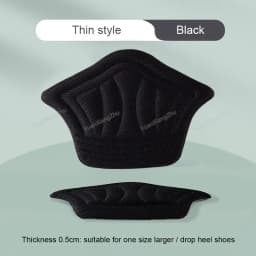 5D Comfort Heel Sticker Shoe Pads Sneaker Men Woman Insoles Anti-wear Feet Heel Protectors Adjust Size Cushion Care Inserts
