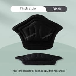 5D Comfort Heel Sticker Shoe Pads Sneaker Men Woman Insoles Anti-wear Feet Heel Protectors Adjust Size Cushion Care Inserts
