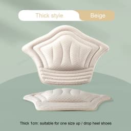 5D Comfort Heel Sticker Shoe Pads Sneaker Men Woman Insoles Anti-wear Feet Heel Protectors Adjust Size Cushion Care Inserts