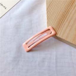 Color Square Candy Hair Clips Alloy Girl Hairpin Summer Cartoon Hairclips BB Clip Fashion Solid color Hair Accessories