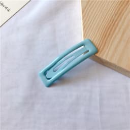 Color Square Candy Hair Clips Alloy Girl Hairpin Summer Cartoon Hairclips BB Clip Fashion Solid color Hair Accessories