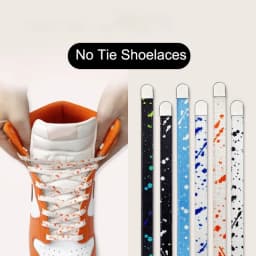 8MM Rainbow Elastic laces Sneakers AF1 No tie Shoelaces for Shoes Kids Adult Quick Flat Shoelace without ties Shoe Accessories