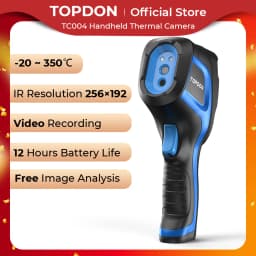TOPDON TC004 High Resolution Accuracy 256*192 Handheld Infrared Thermal Scanner Imaging Camera Imager PC Image Analysis